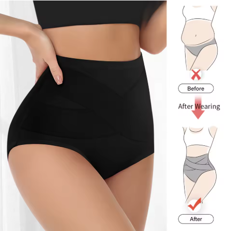 Lot de 4 culottes taille haute