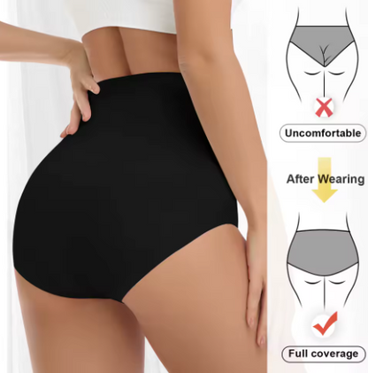 Lot de 4 culottes taille haute