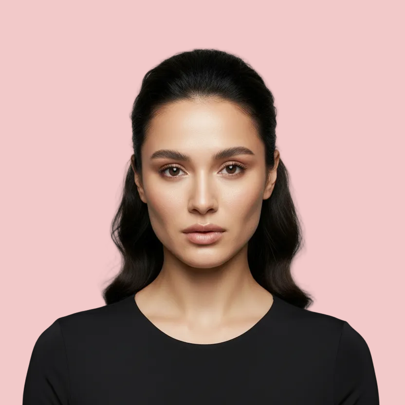 Portrait visage fatigué