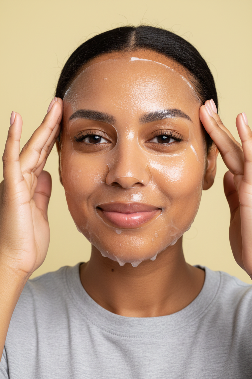 UGC femme métisse gros plan